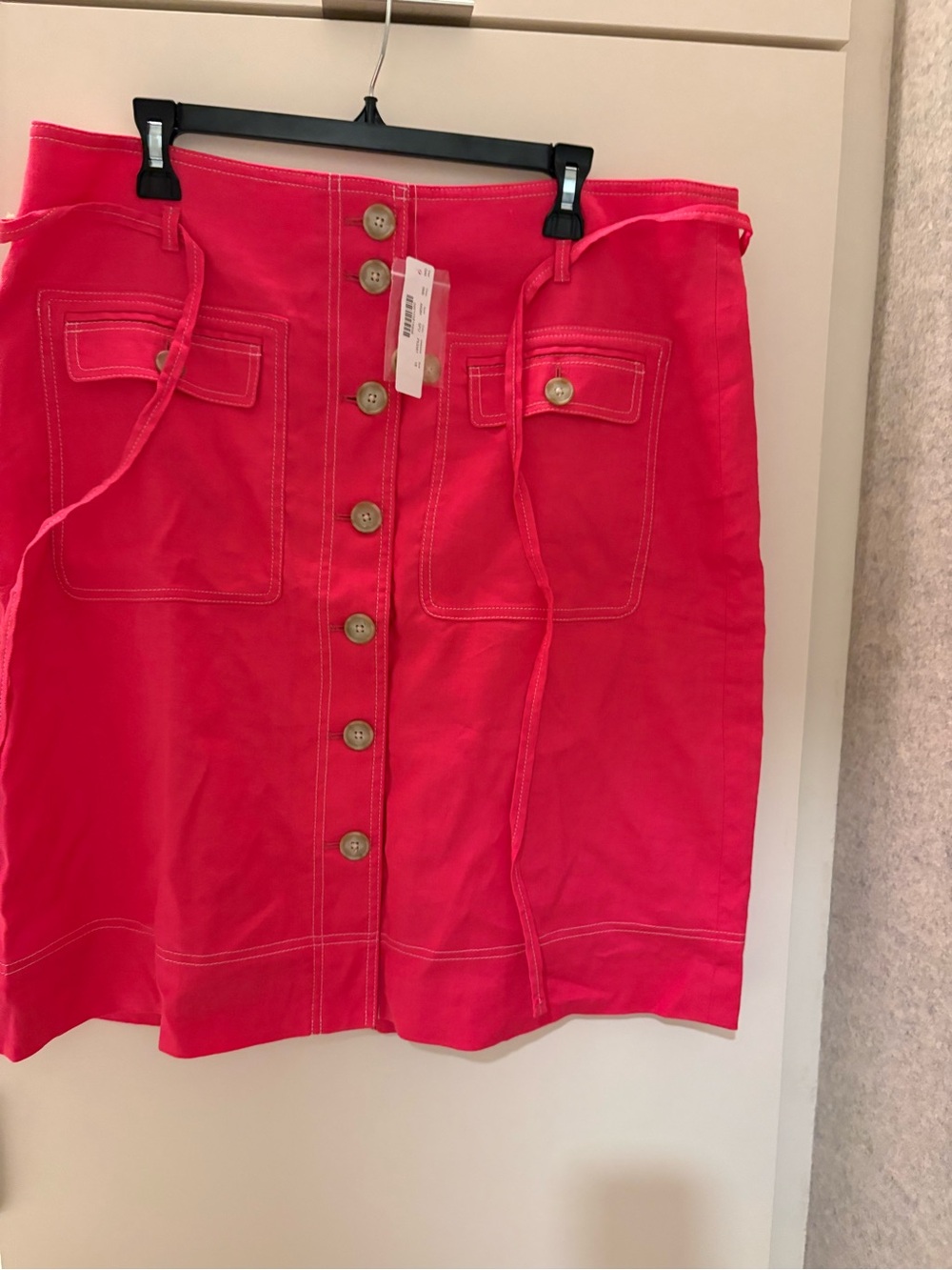 J. Crew Button-Up Skirt. Size 18. New with tags.